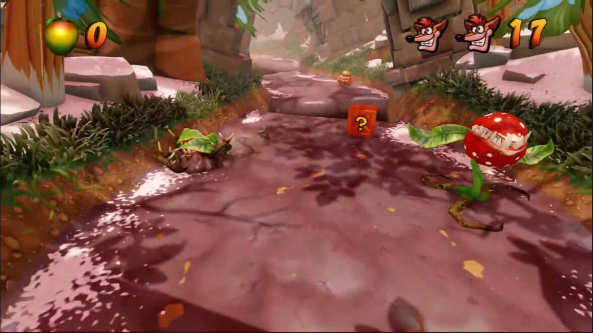 Crash Bandicoot 2 Cortex Strikes Back - геймплей игры Windows